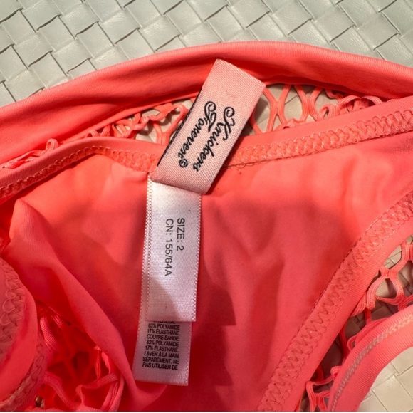 SOLD! Agent Provocateur | Shannon Bikini SET | Coral | AP 3/2 - Picture 7 of 11